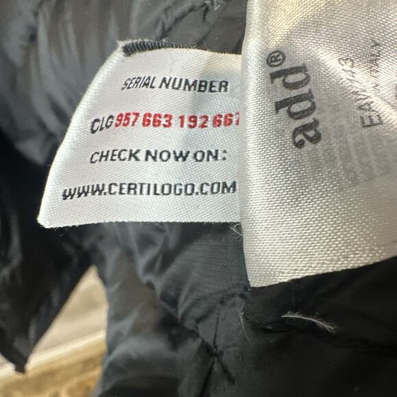 ADD Down Puffer Black Women’s Parka Coat Jacket US 6 - Picture 8 of 8